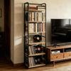 Chic Storage Shelf,Plant Display Shelf,Bookshelf with 6-Layer Shelf,Display Shelf