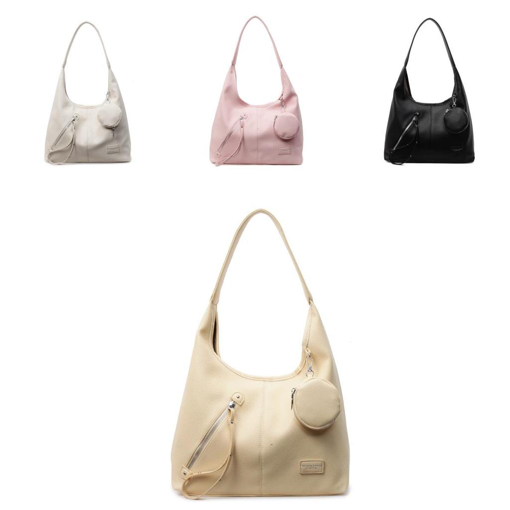 Chic Large Pu For Women With Inner Zipper Pocket And Simple Design For Urban Lifestyle
