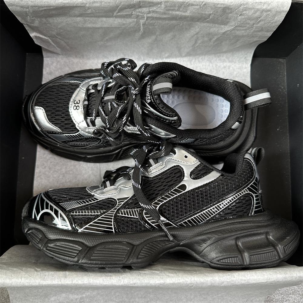 American Retro High-End Men'S Tide Hong Kong Style Street Shot Platform Couple Casual Sports Shoes Women