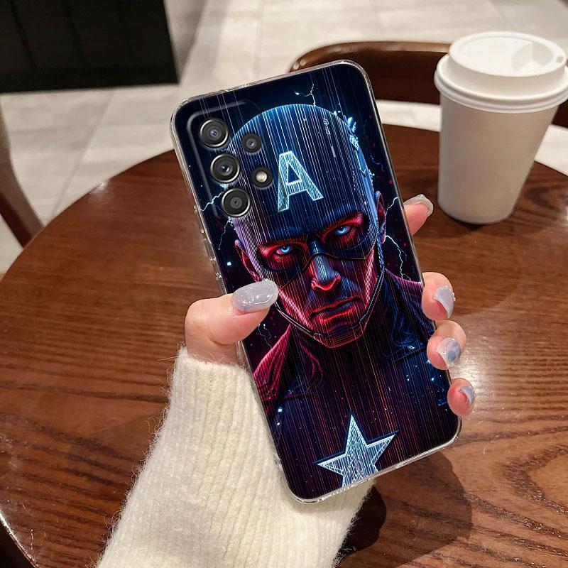 

Чехол Marvel Heroes Deadpool Hulk для Samsung Galaxy A57 A37 A56 5G A36 A55 A54 A35 A26 A07 A17 A16 A06 A36 A15 Galaxy A50