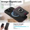 Non-slip Phone Card Bag Suitable For Magsafe Magnetic Phone Case Universal Wallet Finger Ring Buckle Holder Desktop Support