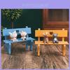 Mini Wooden Chair Decorative Display Prop For Photography Studio Scenes