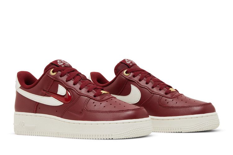 Nike Air Force 1 Low '07 Premium History Of Logos Team Red (Women's)