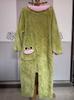 Adult and Teen Cartoon Animal Fleece Onesie Pajamas with Slippers Cozy Full Body Loungewear Unisex Hooded Jumpsuit for Home Wear Costume