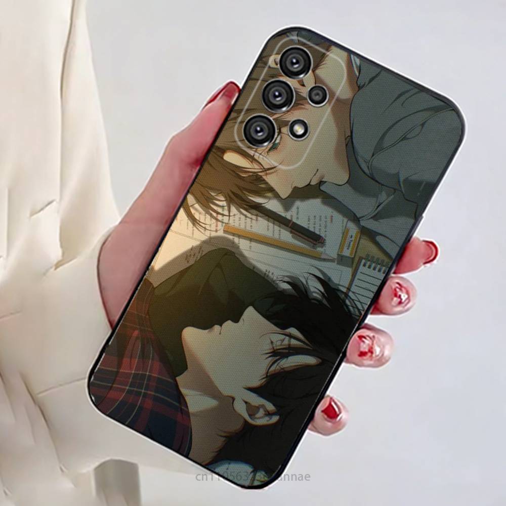 L-Lost In The C-Cloud Manga Phone Case for Samsung Galaxy A73,23,53,33,14,24,13,72,22,52,32,54,A34 Soft Cover