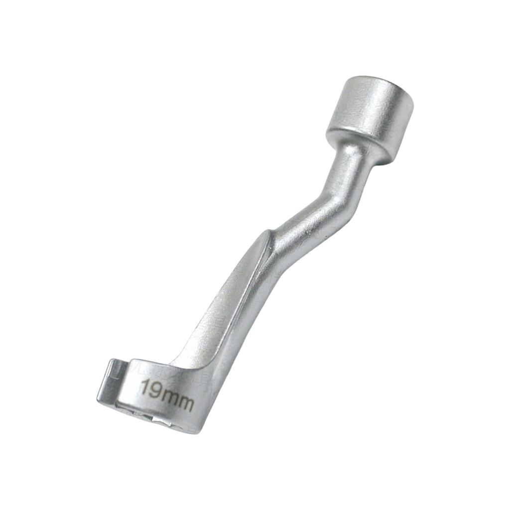 Professional 14mm/17mm/19mm Injector Pipe Wrench Suitable for Mechanics and DIY Enthusiasts Steel Build Ergonomic Design