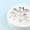 1Pc Flower Shape Silicone Mold Gardenia Plumeria Rubra Soap Fondant Molds Diy Cake Jelly Chocolate Decoration Baking Tool