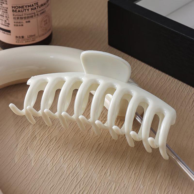 Soft Silicone Hairpin Shark Clip Hairpin Soft Anti-Collision Back Head Clip Anti-Fall Durable Butterfly Keel Clip