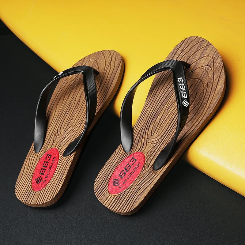 New Style Flip Flops for Men In Summer, Anti Slip Clip on Beach Slippers for Men, EVA Sandals for Outdoor Use