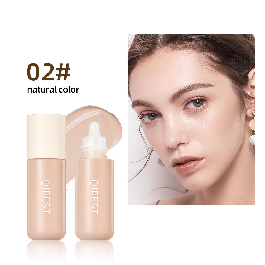 Liquid Foundation Oil-controlling Concealer Long-lasting Makeup, Waterproof for Dry Skin and Oily Skin, Foundation Cream Makeup