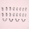 Elegant Black Chinese Style Pattern Ballet Nails: Cool, Fashionable, and Wearable
