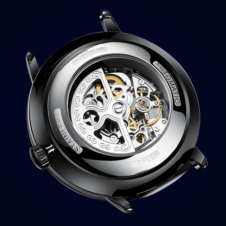 New Men's Watch Fully Automatic Mechanical Watch Genuine Swiss Leisure Watch Automatic Mechanical Watches