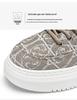 Men's Colorblock Breathable Canvas Low-Top Sneakers - Summer 2025 Collection