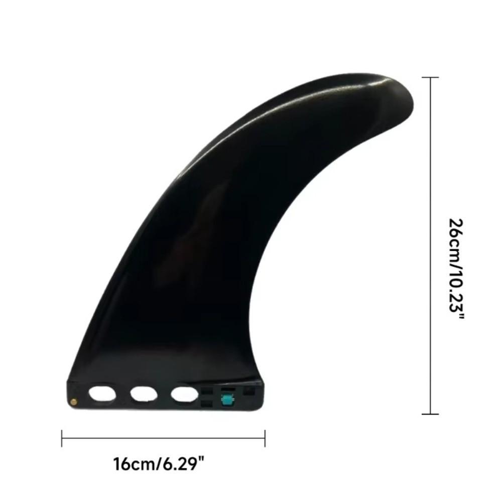 Pinne SUP a Rilascio Rapido Pinna Rotonda Sicura Ricambio Pinna Singola Paddle Boarding