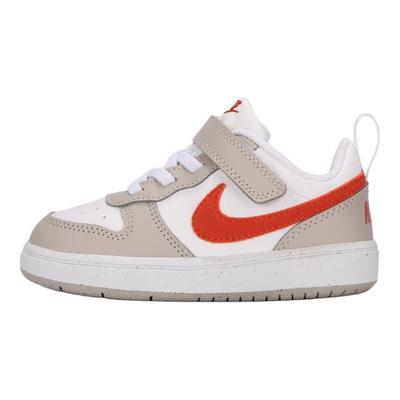 Court Borough ESS+ Comfortable Versatile Toddler Shoes Baby Shoes Red White Brown IQ2727-100
