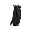 Adidas Casual Print Hooded Warm Windproof Down Jacket Men Outerwear Black EI9714