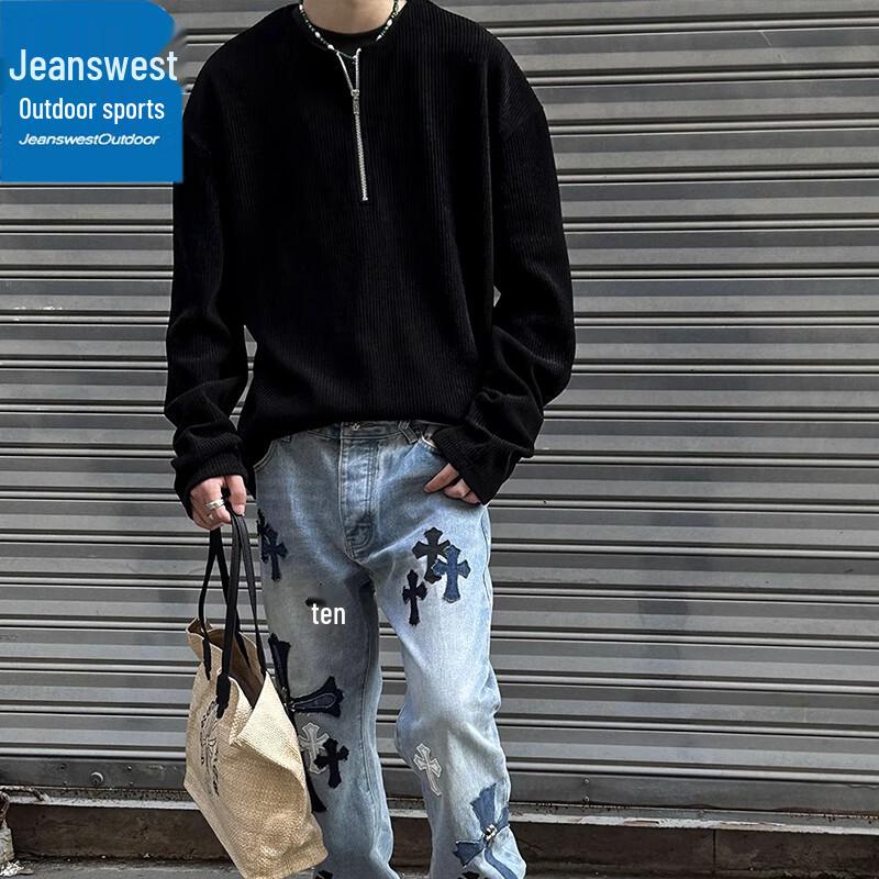 

Jeanswest Men s Casual Round Neck Hoodie 5XL