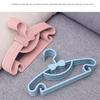 10-50PCS  Childrens Clothing Hangers Two Use Wet Dry Durable Perfect for Shower Decor and Gift Hanging Wet Dry