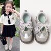 Girls' Sports Shoes Spring/Summer Stain-resistant Soft Sole Breathable Mesh Shoes Cute Bow Casual Shoes