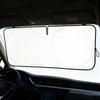 1-teiliger Windschutzscheiben-Sonnenschutz Faltbarer Auto-Frontscheiben-Sonnenschutz Für Die Meisten Autos SUV LKW - Beste Auto-Reflektorabdeckung - Max. UV-Strahlen & Hält Yo
