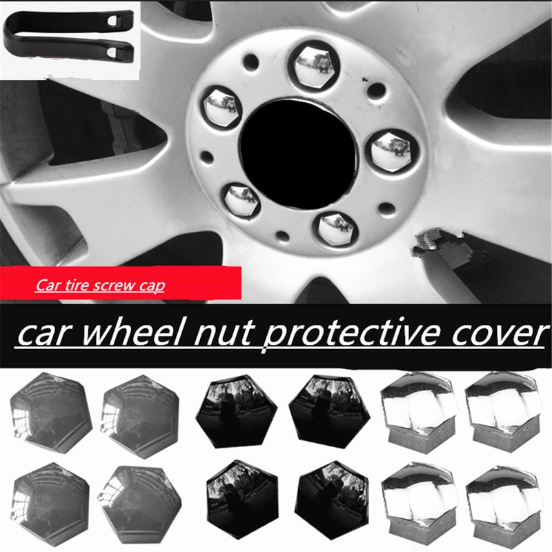car Hub nut Covers Caps Anti-Rust for Skoda Fabia 2 3 Karoq Kodiaq Octavia 3 Superb 2 3