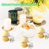 Easter Egg Ornament with Hidden Felt Animal Toy Handmade Lace-up Egg with Animal Inside Desktop Decoration Easter Holiday Party Favors