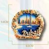 Dubai Fridge Stickers Burj Khalifa Tower Souvenirs Photo Wall Magnetic Stickers Home Decoration Wedding Gifts