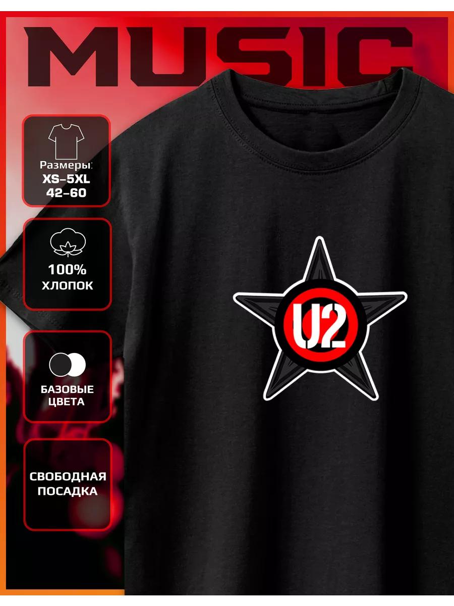 

Футболка с принтом U2 S
