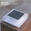 Solar Light Large Capacity Battery Solar Energy Waterproof Outdoor Square Lighting Outdoor Lamp Outdoor Safety Gate Post Villa