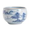 Su-Style Hand-Painted Lotus Mountain Kung Fu Tea Cup Set