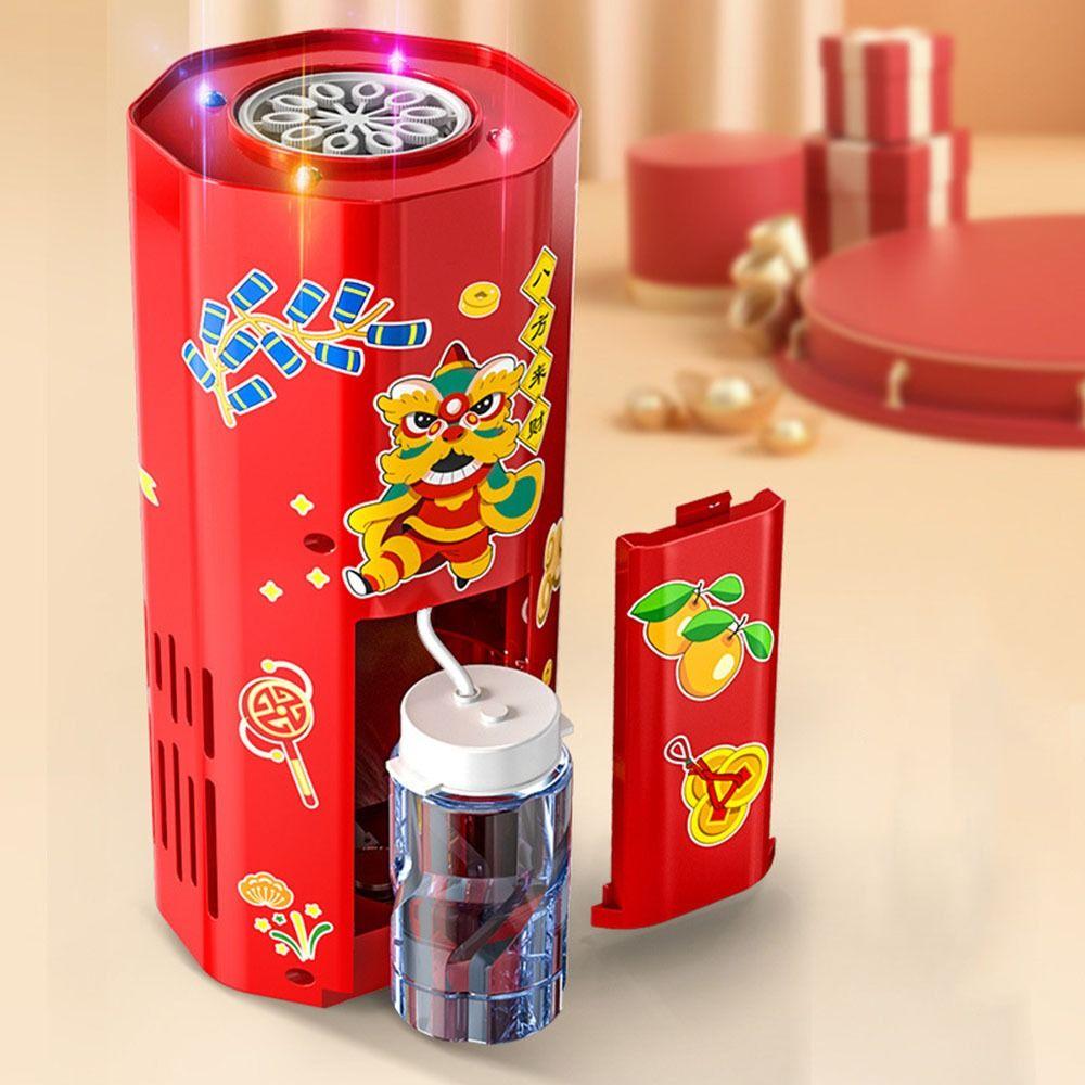 With LED Light Music Bubble Toys Leak Proof Bubble Blow Maker Electric Bubble Machine  Outdoor