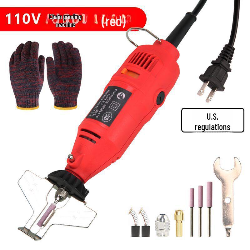 Electric Chain Grinder & Saw - Meets European, American, British, and Australian Standards