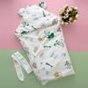Neugeborenen-Swaddle-Decke aus reiner Baumwolle für Babys - Ideal für Frühling, Sommer und Herbst