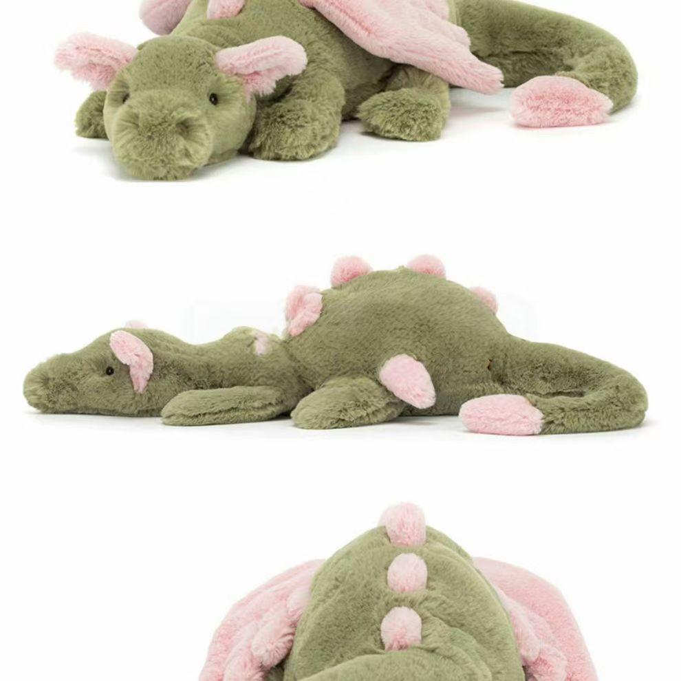 Non-Toxic Gift Matcha Dragon And Purple Dragon Keychain Plush Toy Cute And Soothing Companion Plush Toy Holiday Gifts Birthday Gifts