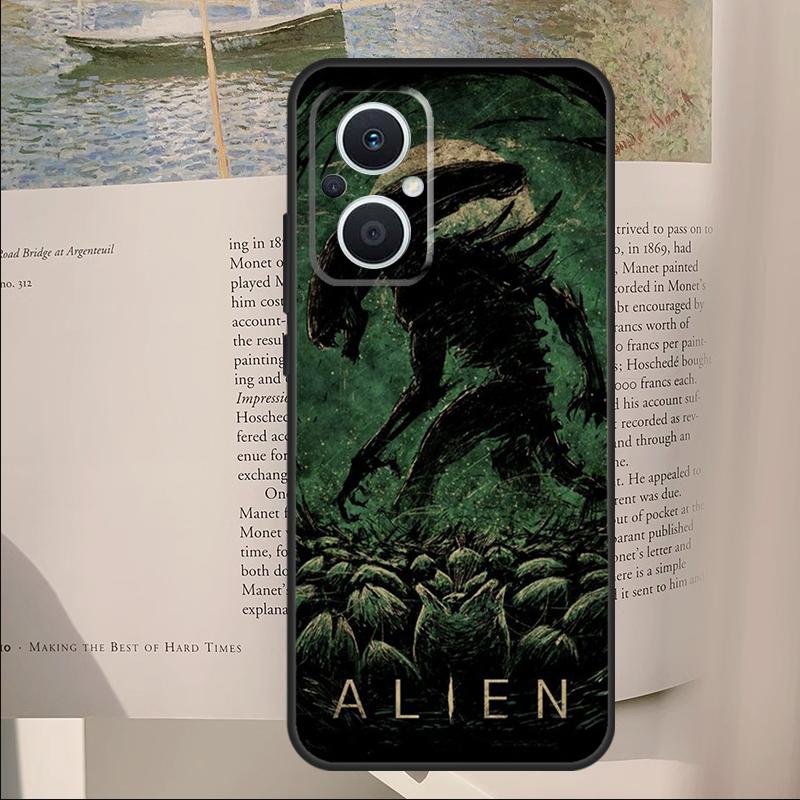 

Alien Predator Cover For OPPO Reno 8 7 Lite 11F 12F 13F 14F 10 12 13 14 Pro OPPO Find X8 X5 X6 X9 Pro Case OPPO Reno8 5G