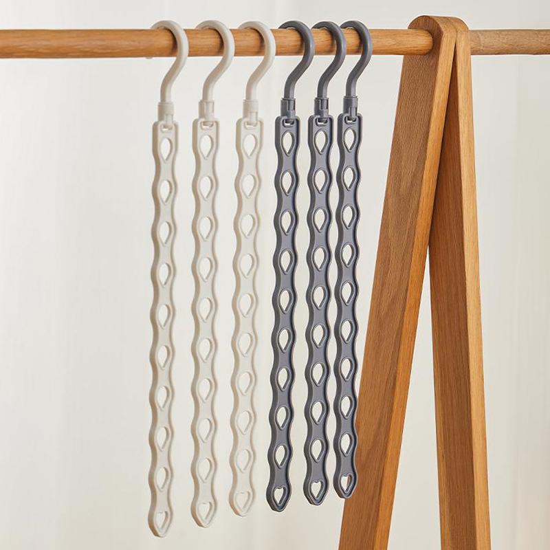 Multifunctional Clothes Hanger Storage Rack For Home Hanging Clothes Dormitory Folding Clothes Drying Rack To Save Space Bedroom