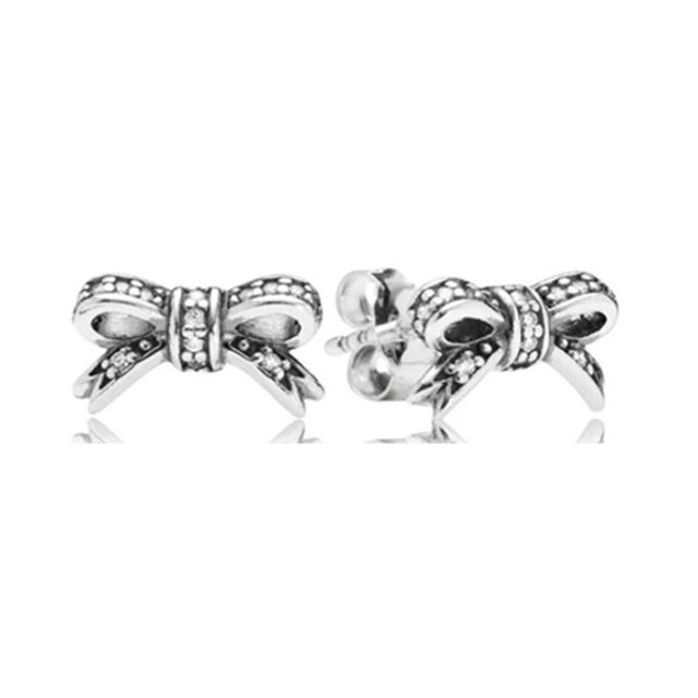 Kenora Jewelry 2023 Popular Women 'S Bracelet 925 Sterling Silver Earrings Suitable For Fashion Diy Bead Necklace Gift Jewelry