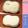 Grid Nap Pillow With Memory Foam For Office Rest And Student Dorm Use