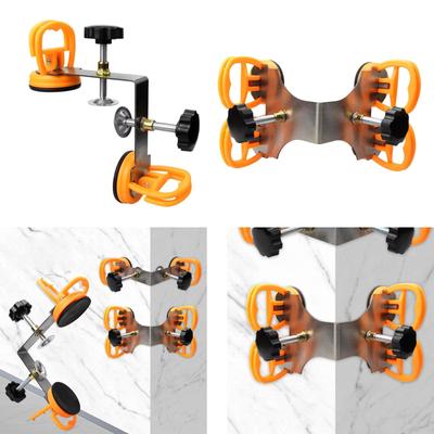 Professioneller Stein-Fugensetzer mit Saugnäpfen. Einfach zu verwendender 90-Grad-Fugensetzer für die Installation von Marmor-Keramikfliesen.