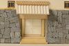 Woody Joe Fukuyama Castle Restoration Option Kit Wooden Model Assembly Kit 1/150