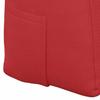 Back Cushion Red 100 x 24 x 50 cm Fabric