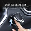 AHV1 Car One Touch Start Button Cover Metal Starter Box Accessories for Kia Rio Soul Seltos Forte K5 K3 Niro Sorento Stinger Sportage