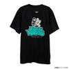 [USED] Yu-Gi-Oh! T-shirt, Size M (actual Size Is About XL), Black, Black Magician Girl, Anime