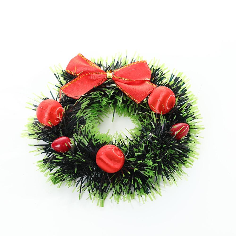 

2 шт. Вишуканий різдвяний вінок, підвіска, креативний свічник, підвісний орнамент, балкон Style 3