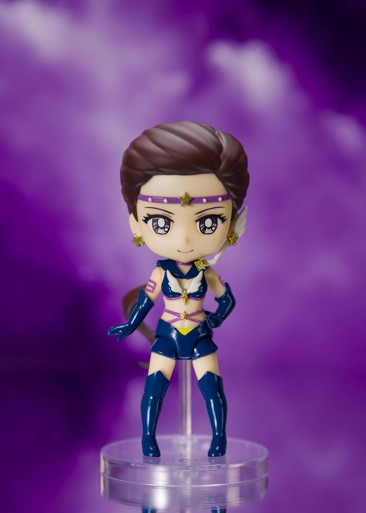 TAMASHII NATIONS Figuarts Mini Movie Version Sailor Moon Cosmos Sailor Star Maker Approximately 90mm Painted Movable Figure -Cosmos Edition- PVC&ABS