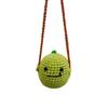 Crochet Animal Pattern Pendant Car Rearview Mirror Knitted Hanging Ornament Interior Charm Decoration Gift for Women Men