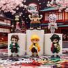 Hot MINISO Genuine Bushiroad Palverse D emon Slayer: Kimetsu No Yaiba Anime Model Blind Box Vol.1 Ornament Toy Present