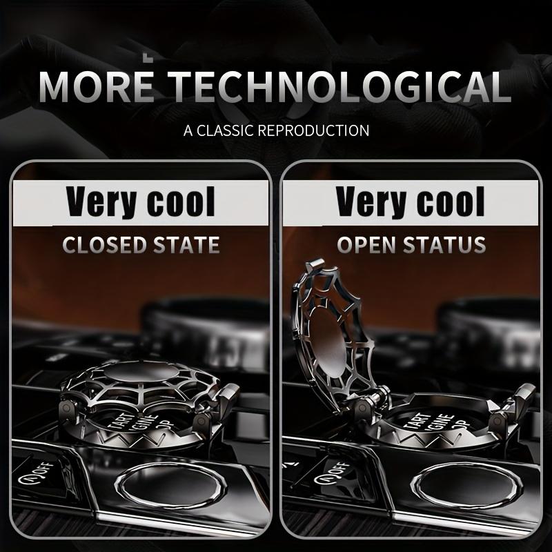 New Car Engine Start Stop Button Cover Push To Start Button Cover Ignition Protective Anti-Scratch Button Interior Decoration
