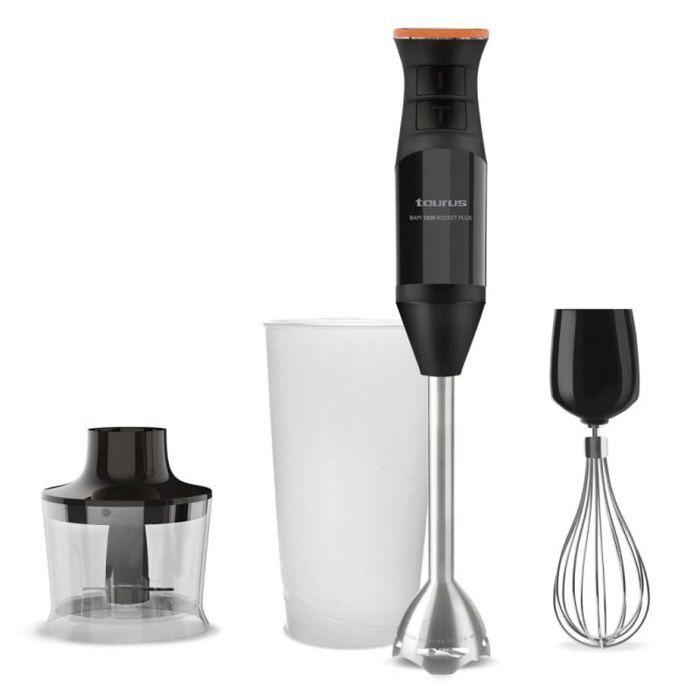 Immersion Blender - TAURUS - BAPI1200 ROCKET - 1200W - 20 Speeds - Turbo