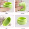 2PCS Refillable Cosmetics Box Silicone Storage Box Wear-resistant Silicone Storage Box  Men
